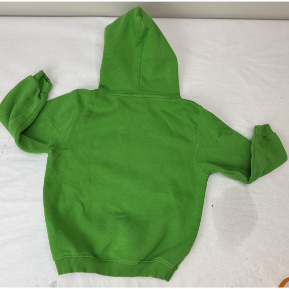 Whimsical Green Jelly Youtuber Merch Sweatershirt Smiling Jelly-Bean Face Kawaii - Picture 7 of 7